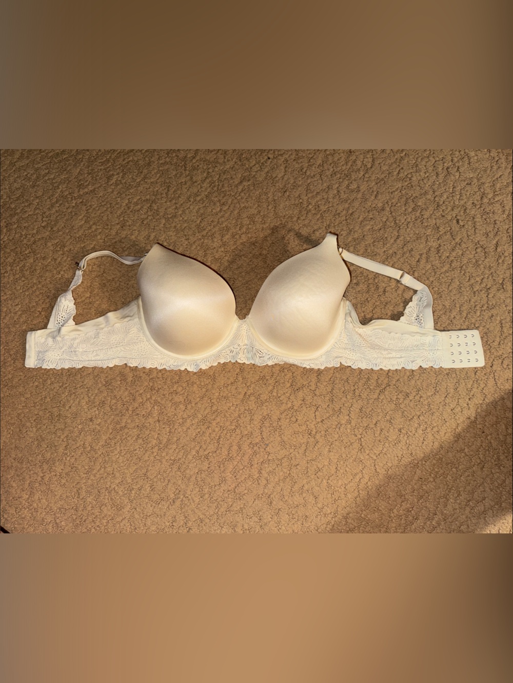 Aerie Sunnie Full Coverage Lace-Trim T-Shirt Bra